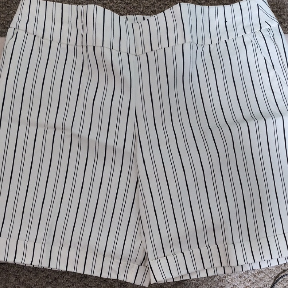 NyCo  Bermuda Shorts with Pinstripes